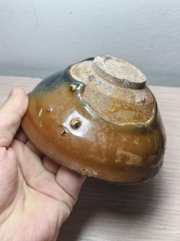 古玩陶瓷南宋建窯系兔絲亳茶盞拍賣,當(dāng)前價(jià)格299元