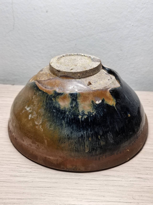 古玩陶瓷南宋建窯系兔絲亳茶盞拍賣,當(dāng)前價(jià)格299元