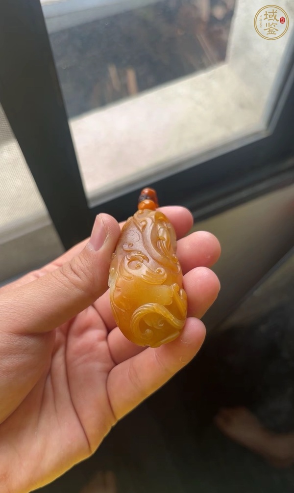 古玩天然和田玉雕件真品鑒賞圖