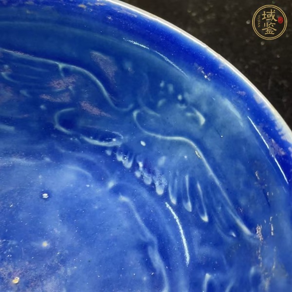 古玩陶瓷霽藍(lán)碗真品鑒賞圖