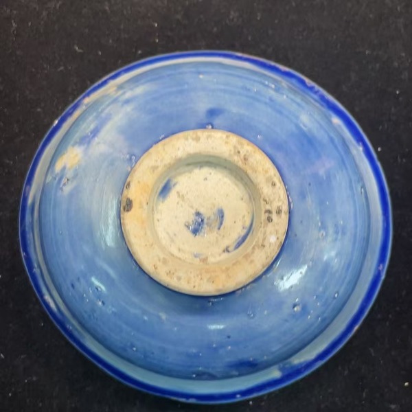古玩陶瓷霽藍碗拍賣，當前價格6000元