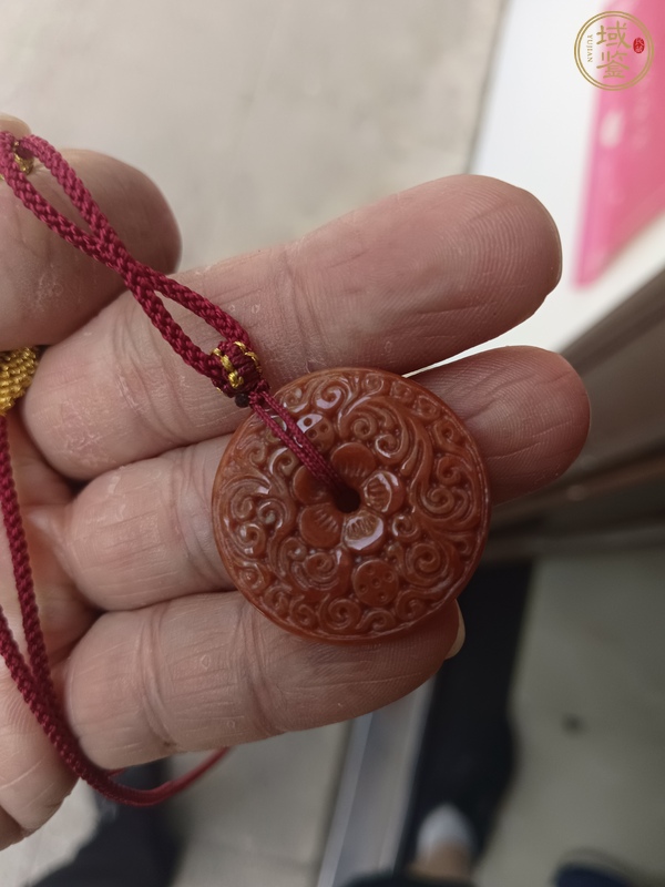 古玩玉器翡翠雕“平安扣”真品鑒賞圖