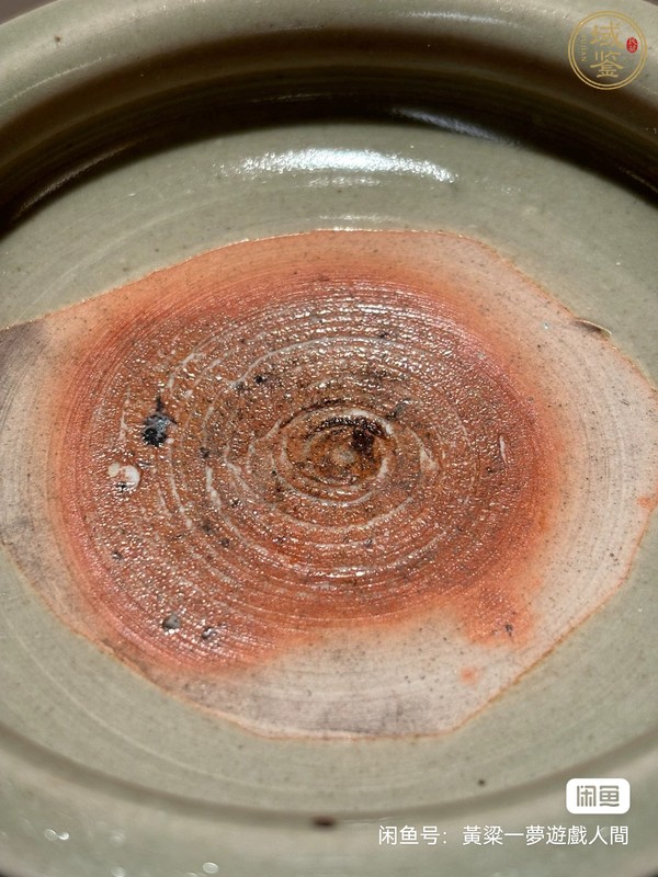 古玩陶瓷龍泉窯青釉香爐真品鑒賞圖