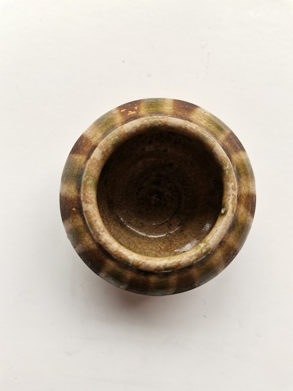 古玩陶瓷長沙窯三彩水盂拍賣,當前價格3600元