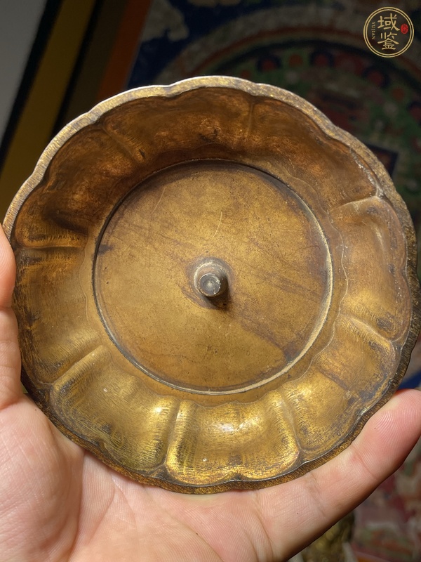 古玩銅器銅轉(zhuǎn)金桶真品鑒賞圖