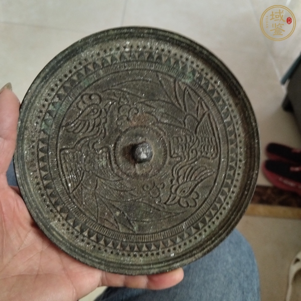 古玩銅器銅鏡真品鑒賞圖
