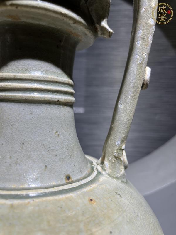 古玩陶瓷青釉雙龍瓶真品鑒賞圖