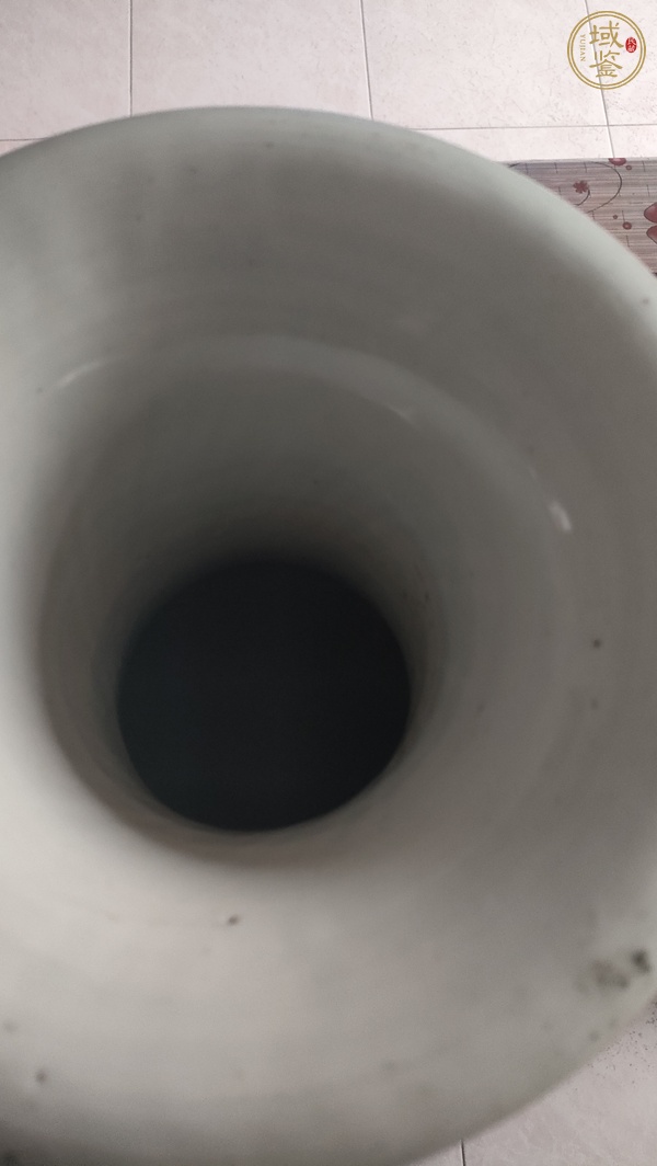 古玩陶瓷民國新粉彩人物大瓶真品鑒賞圖
