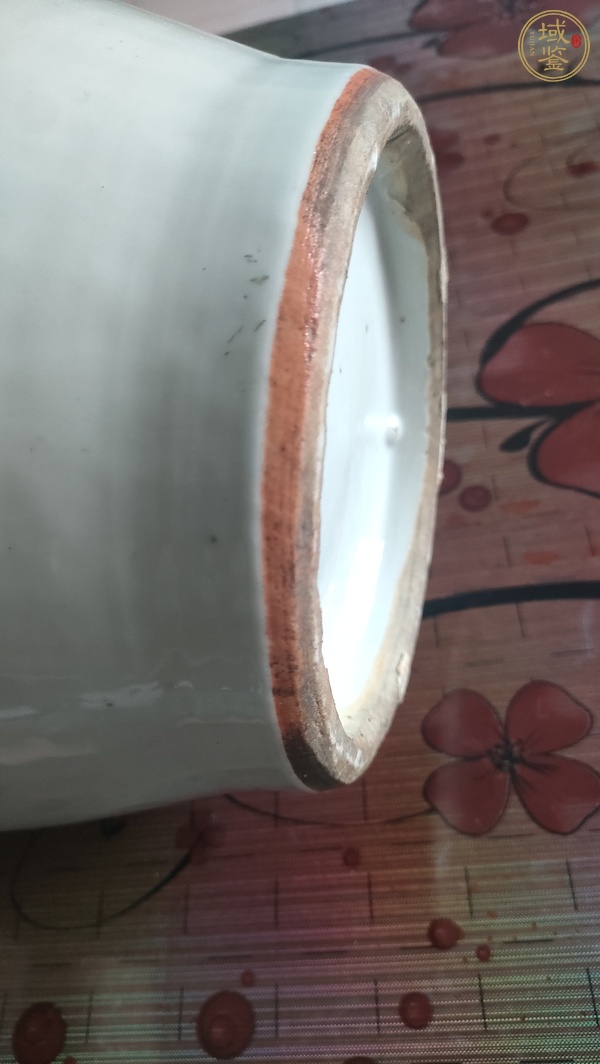 古玩陶瓷民國新粉彩人物大瓶真品鑒賞圖
