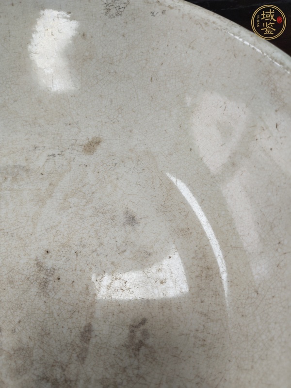 古玩陶瓷白釉盤真品鑒賞圖