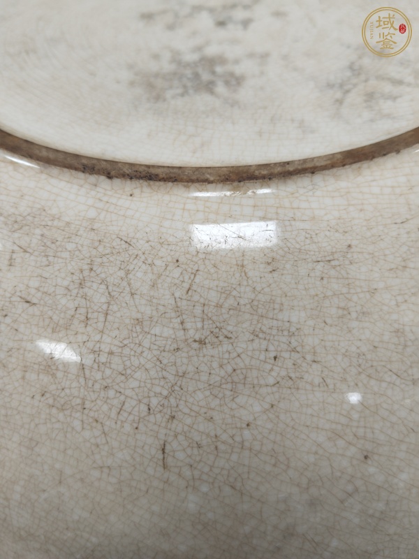 古玩陶瓷白釉盤真品鑒賞圖