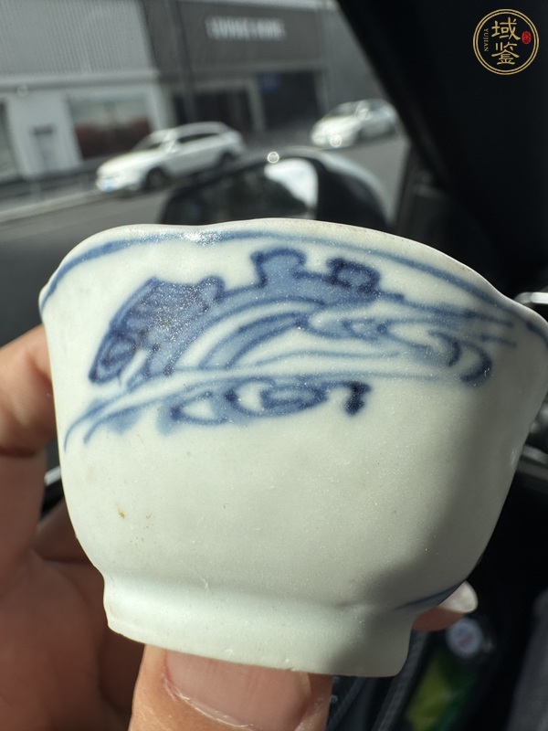 古玩陶瓷青花杯真品鑒賞圖
