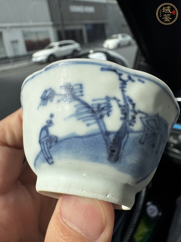 古玩陶瓷青花杯真品鑒賞圖