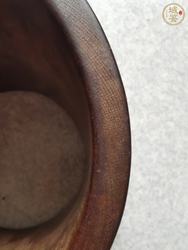 古玩雜項(xiàng)木筆筒真品鑒賞圖