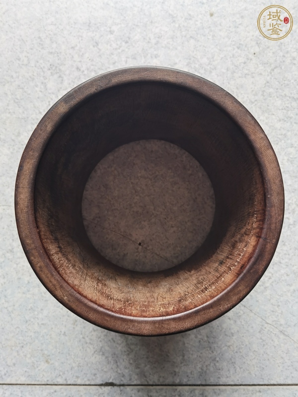 古玩雜項(xiàng)木筆筒真品鑒賞圖