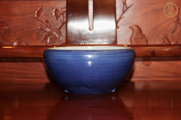 古玩藍釉香爐真品鑒賞圖
