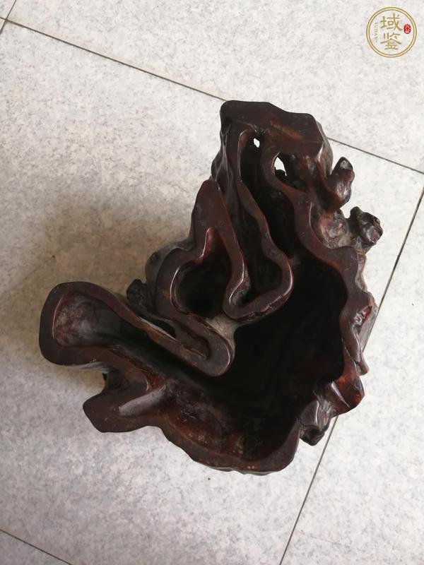 古玩雜項(xiàng)隨形筆筒真品鑒賞圖