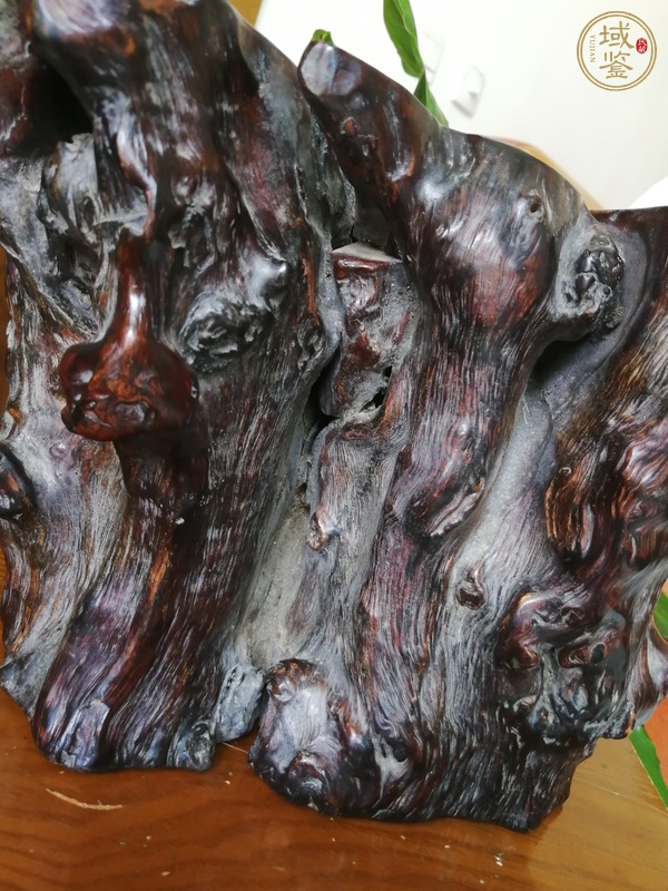古玩雜項(xiàng)隨形筆筒真品鑒賞圖