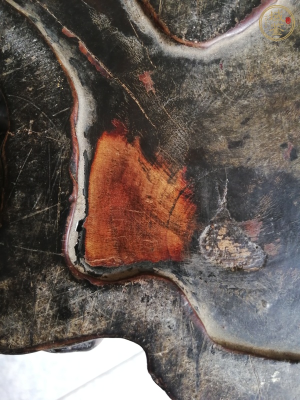 古玩雜項(xiàng)隨形筆筒真品鑒賞圖