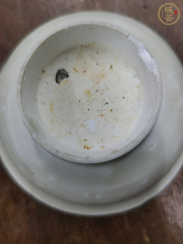 古玩陶瓷五缺花口高足碗真品鑒賞圖