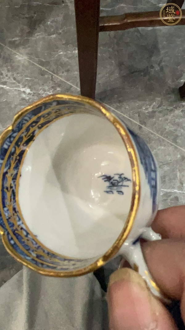 古玩陶瓷青花杯真品鑒賞圖