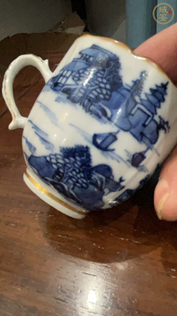 古玩陶瓷青花杯真品鑒賞圖