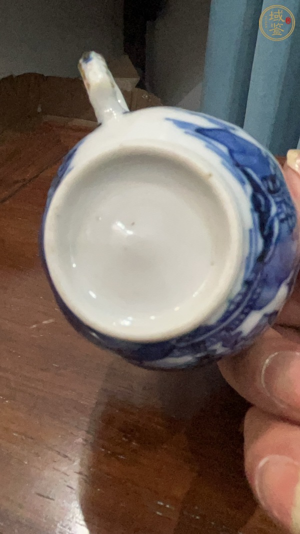 古玩陶瓷青花杯真品鑒賞圖