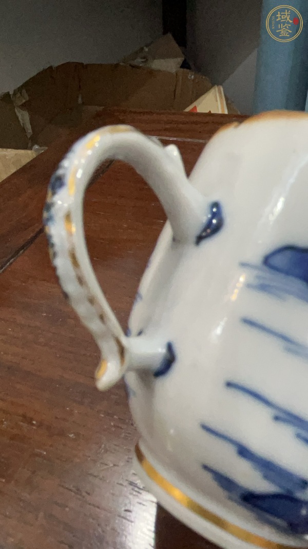 古玩陶瓷青花杯真品鑒賞圖