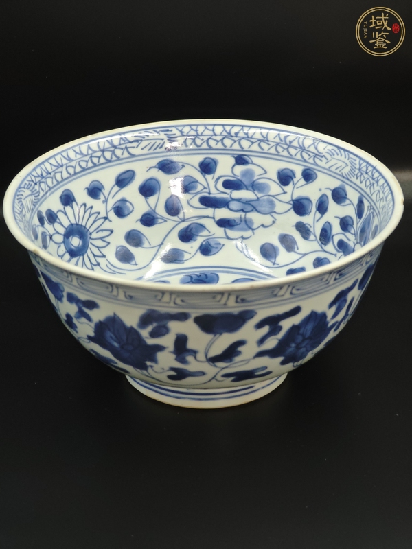 古玩陶瓷康熙青花碗真品鑒賞圖