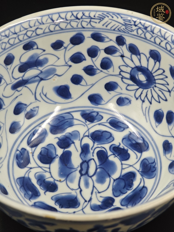 古玩陶瓷康熙青花碗真品鑒賞圖