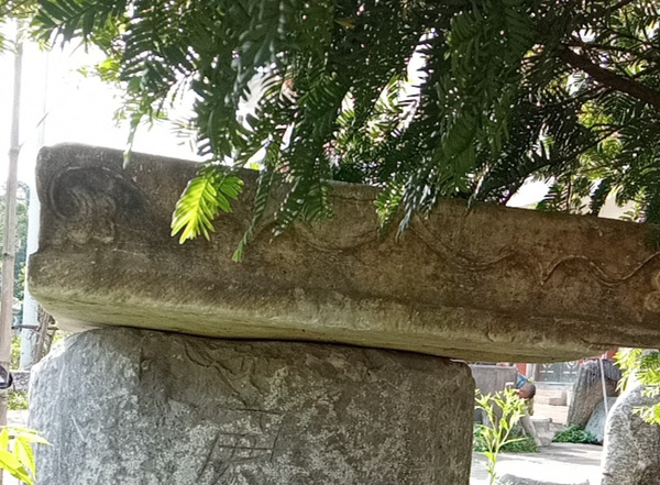 古玩雜項(xiàng)明.漢白玉大茶桌拍賣(mài)，當(dāng)前價(jià)格25000元