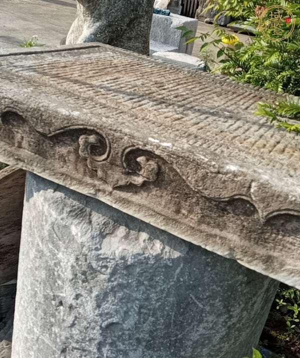 古玩雜項石板真品鑒賞圖
