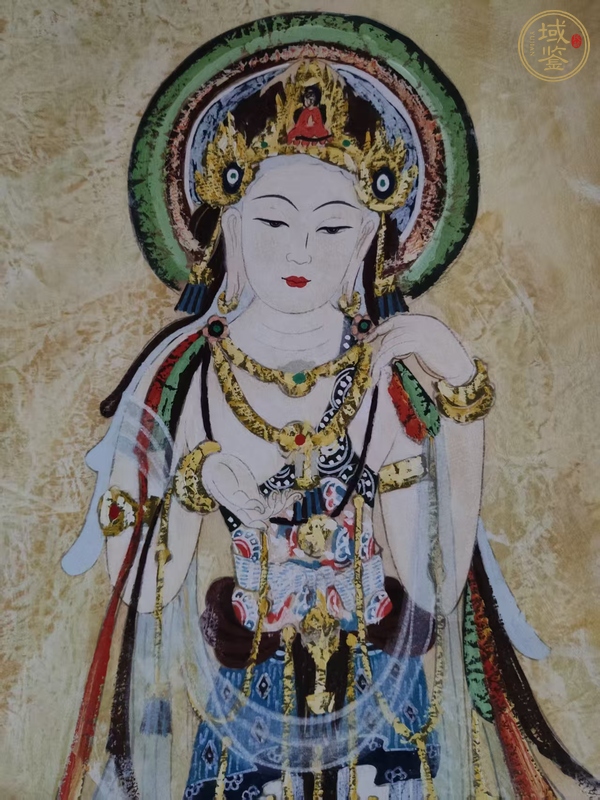 古玩字畫南無觀世音菩薩真品鑒賞圖