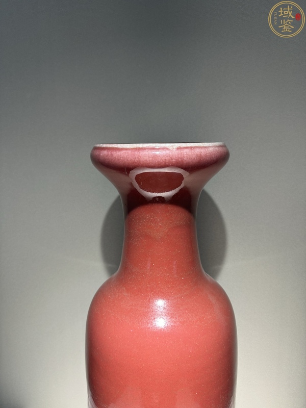 古玩陶瓷乾隆58厘米紅釉洗口瓶拍賣，當(dāng)前價(jià)格22800元