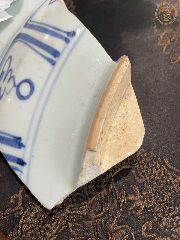 古玩陶瓷元青花蘇麻離青料標(biāo)本真品鑒賞圖