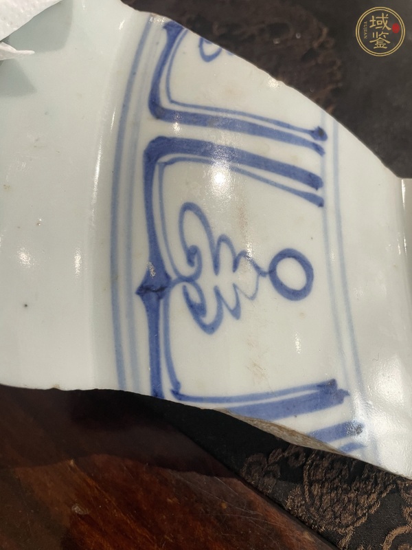 古玩陶瓷元青花蘇麻離青料標(biāo)本真品鑒賞圖