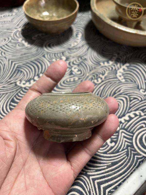 古玩陶瓷越窯青瓷水盂真品鑒賞圖