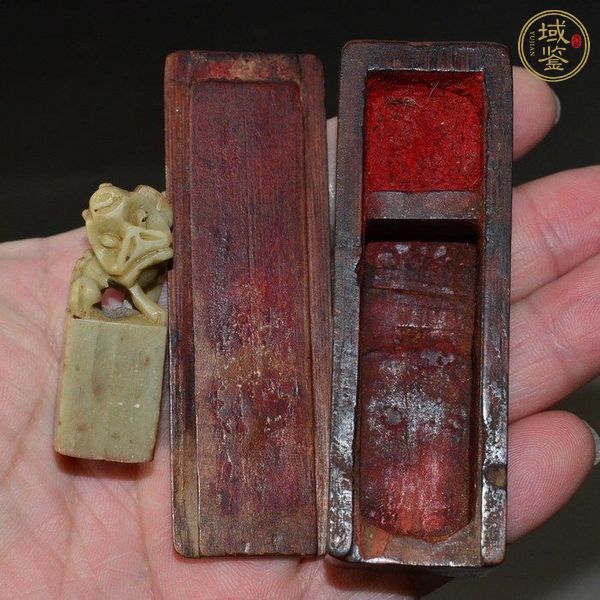 古玩玉器壽山石雕“獸鈕印章”真品鑒賞圖