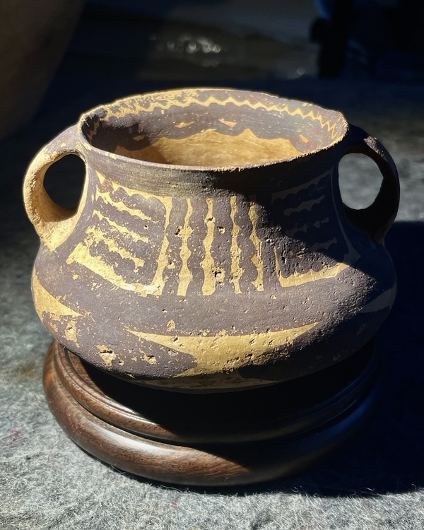 古玩轉(zhuǎn)賣馬家窯文化馬廠類型彩陶罐拍賣，當(dāng)前價(jià)格2288元