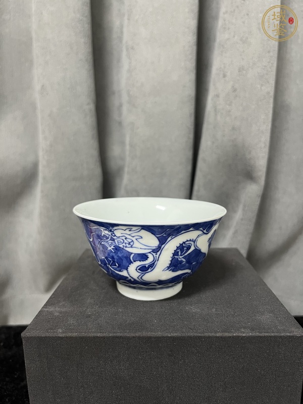 古玩龍紋杯真品鑒賞圖