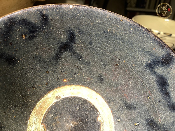 古玩陶瓷黑釉碗真品鑒賞圖
