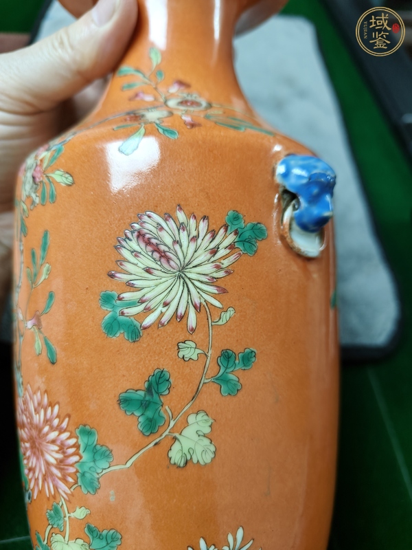 古玩陶瓷粉彩瓶真品鑒賞圖