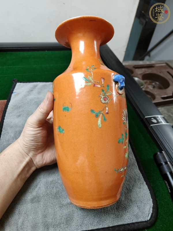 古玩陶瓷粉彩瓶真品鑒賞圖