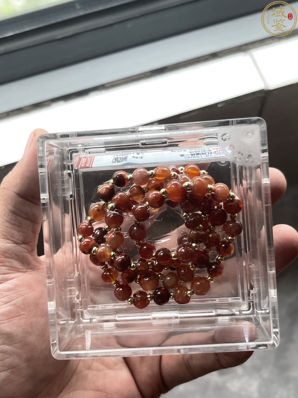 古玩玉器清代-紅瑪瑙珠串拍賣,當(dāng)前價格298元