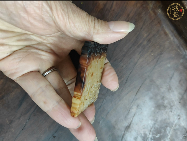 古玩玉器提油仿春秋“玉獸面”真品鑒賞圖