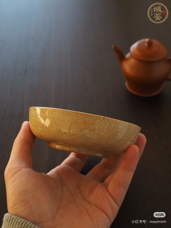 古玩陶瓷漳州窯洗真品鑒賞圖