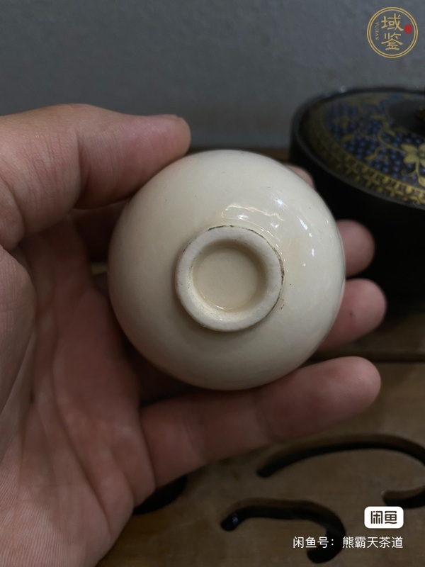 古玩陶瓷德化窯杯真品鑒賞圖