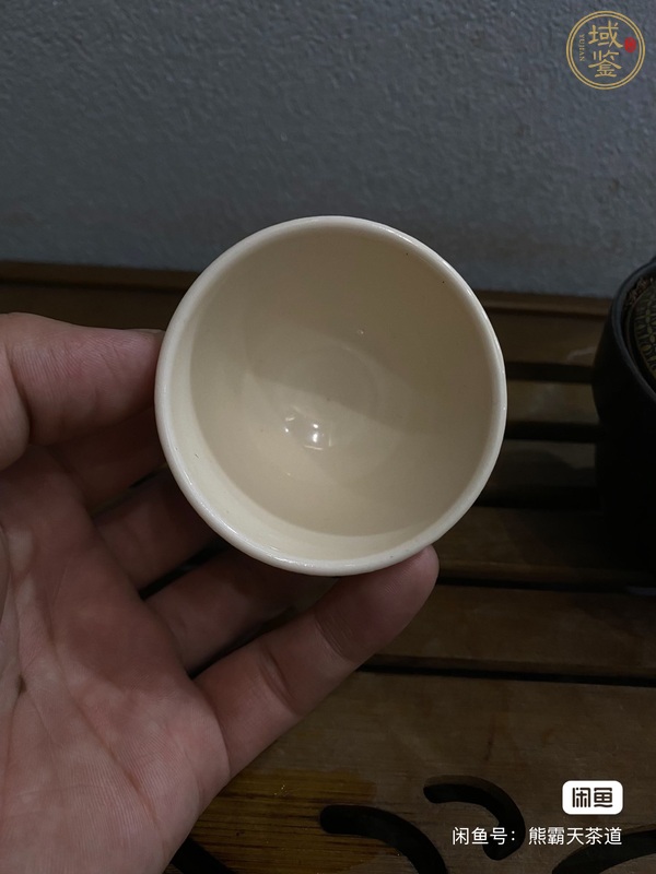 古玩陶瓷德化窯杯真品鑒賞圖