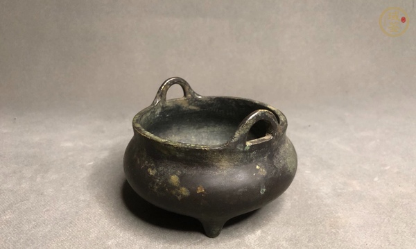 古玩銅器銅爐真品鑒賞圖