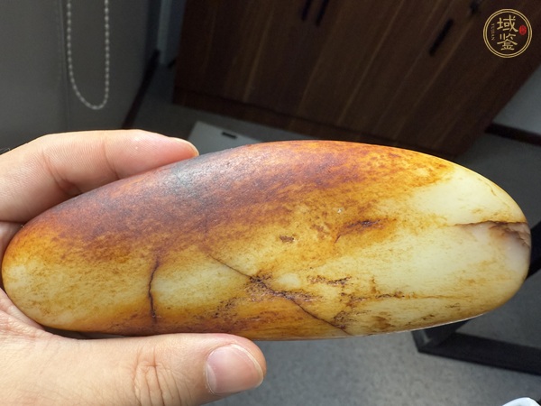 古玩和田玉籽料原石真品鑒賞圖